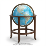64107 Replogle Globes Kingsley 16"/40.5 Cm Blue Illuminated