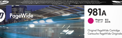 J3M69A HP Canada HP 981A Magenta Original PageWide Crtg