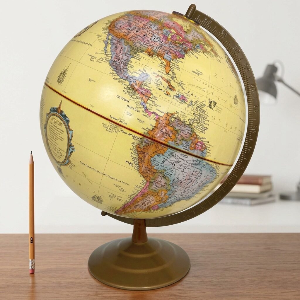 31513 Replogle Globes Globemaster 12"/30Cm Diameter Antique