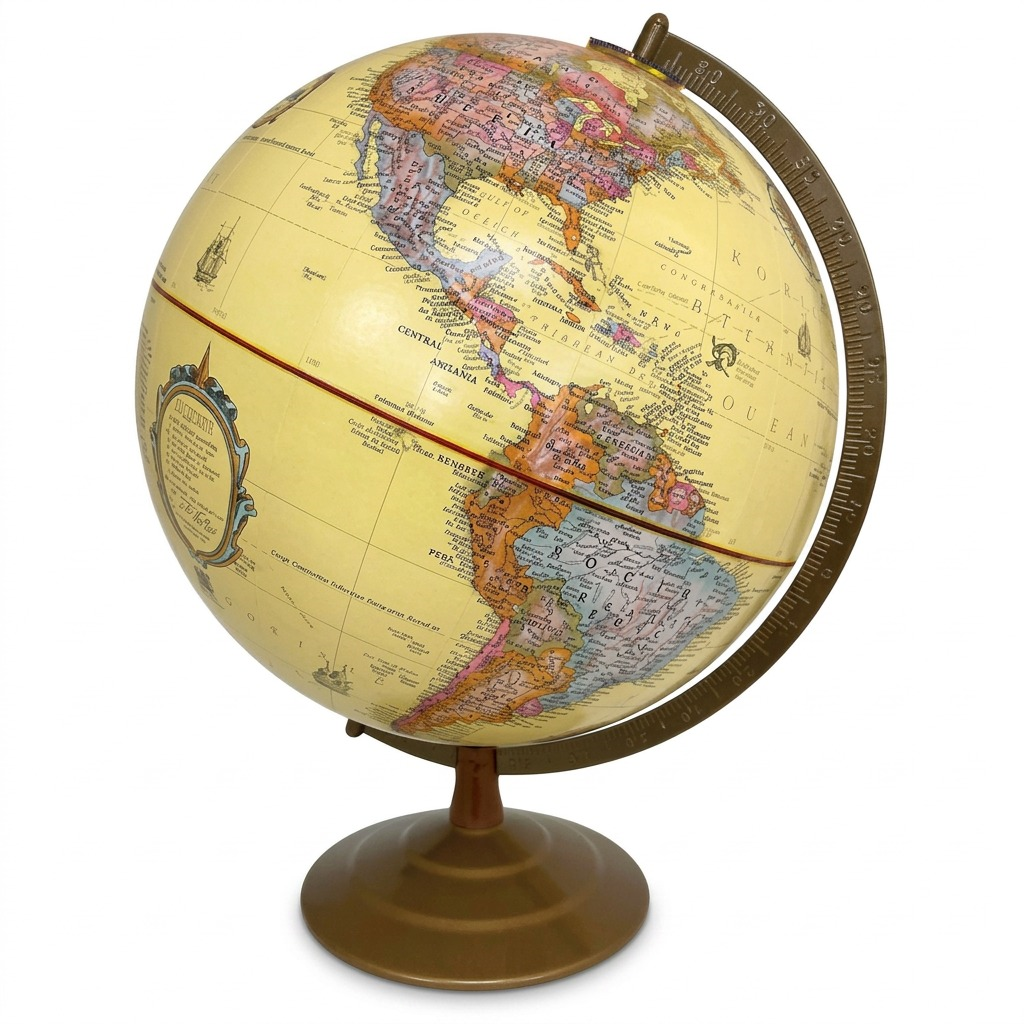 31513 Replogle Globes Globemaster 12"/30Cm Diameter Antique