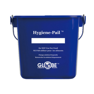 3616B Globe Commercial Products 6Qt Sanitizing Pail - Blue