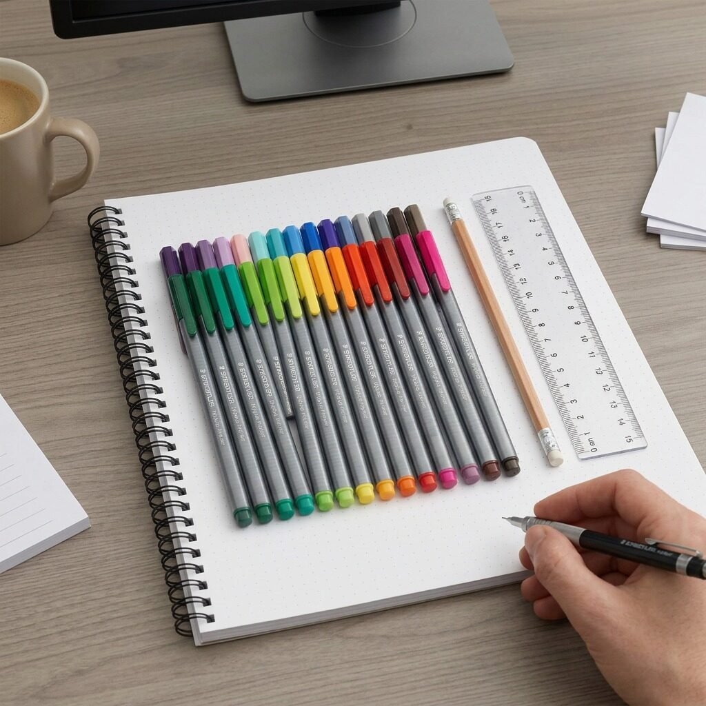 334-C30-LU STAEDTLER Fineliner triplus 30 pc.