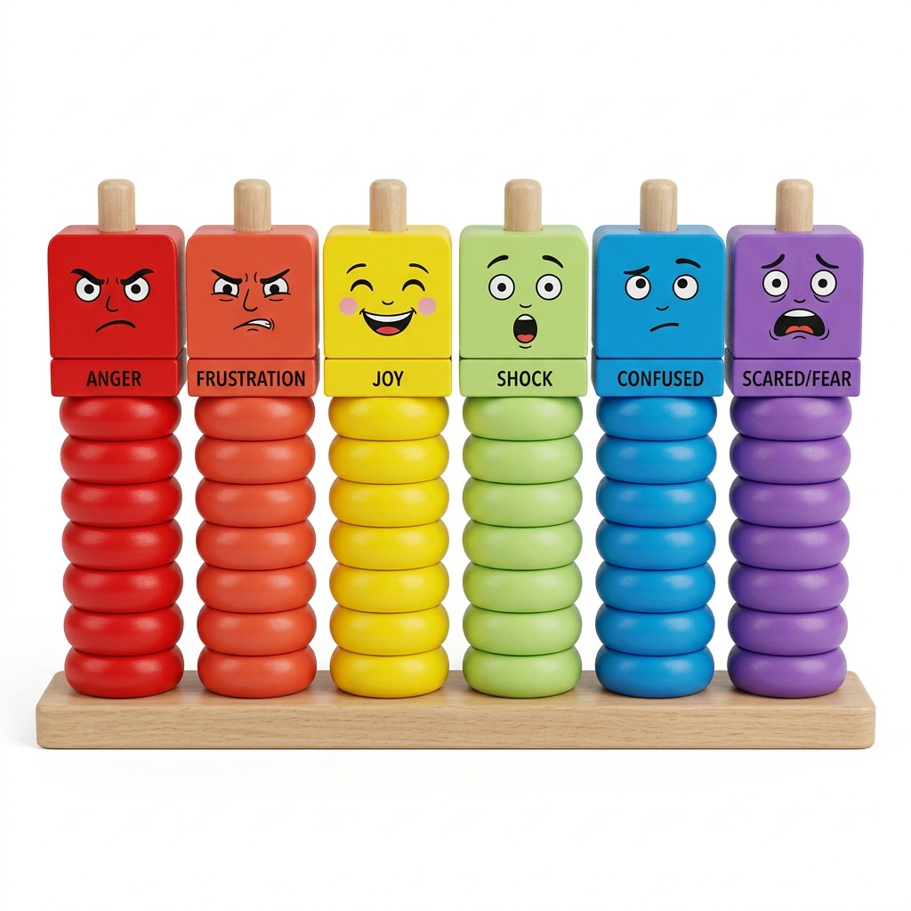 4295000 fdmt Emotions Stacking Rings - English Version