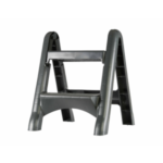 5251 Globe Commercial Products Folding Step Stool - 2 Step