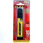 9070 Olfa OLFA 18mm LBB-10B Black Snap Blades, 10pk