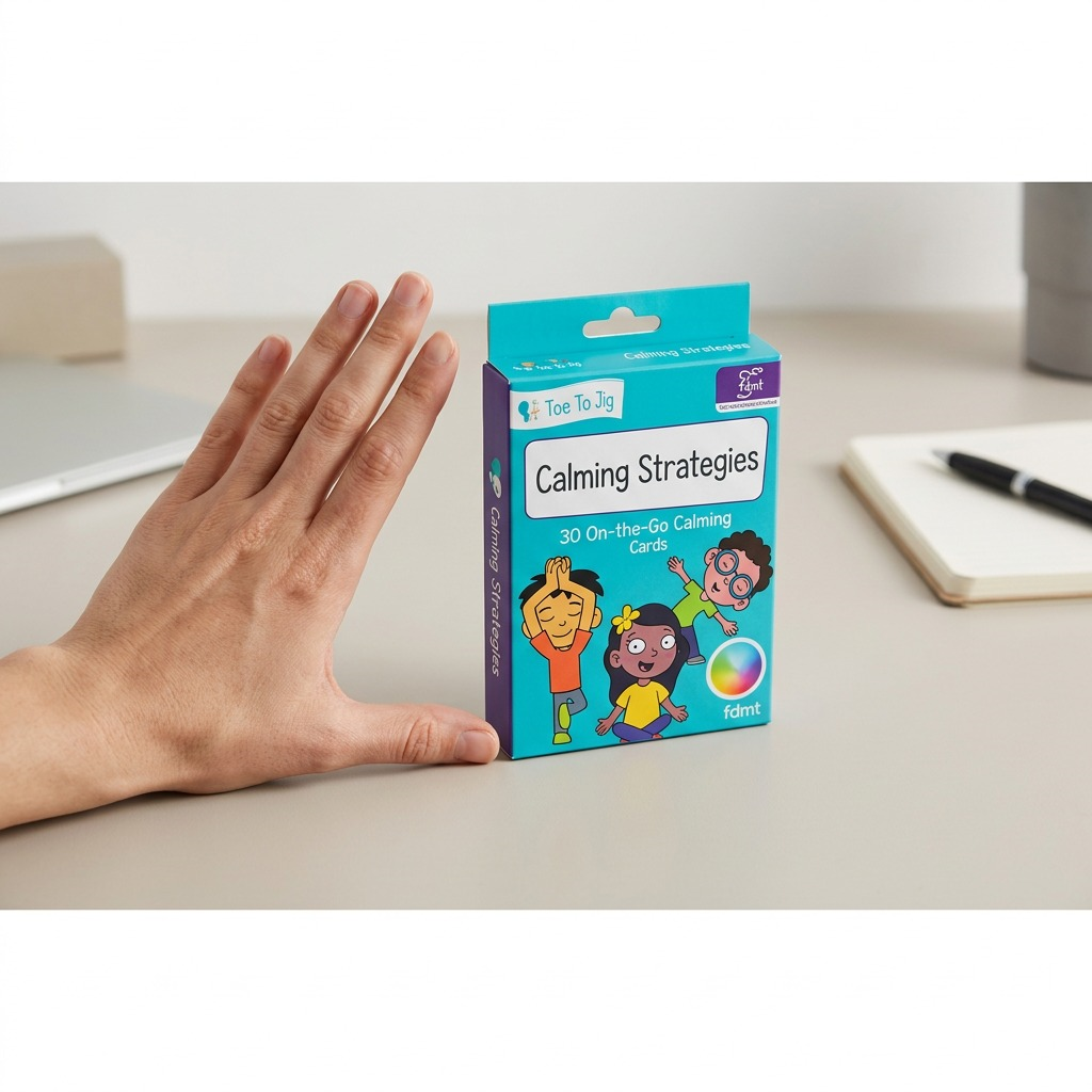 4402000 fdmt Calming Strategies Cards - English Version
