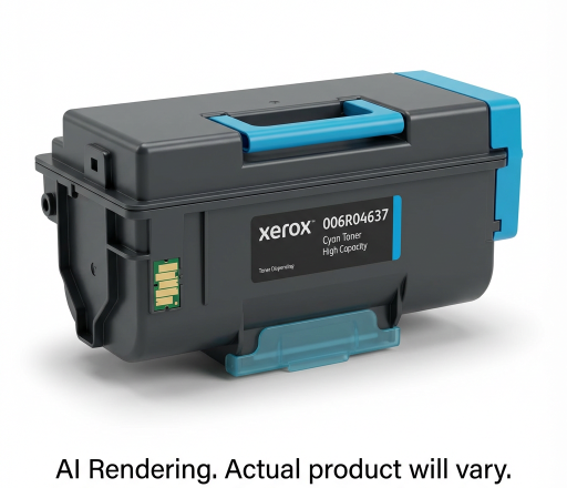 006R04637 Xerox Genuine Cyan High Capacity Toner Cartrid
