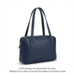 HBP1082-NAVY Mancini Leather Goods HBP1082-NAVY