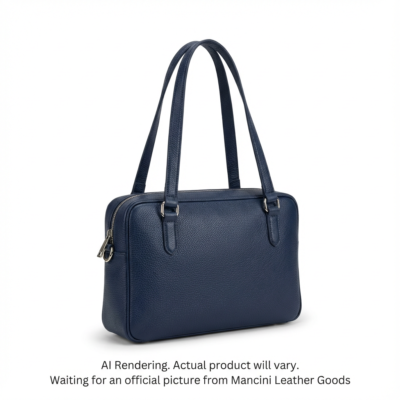 HBP1082-NAVY Mancini Leather Goods HBP1082-NAVY