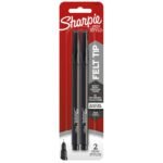 1742659 Sharpie Sharpie Pen 2Ct Black