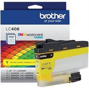 LC406XLYS Brother INKvestment Yellow Ink Cartridge