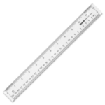 20020 Acme United Limited 30cm/12" Acrylic Ruler ? Inch/Metr