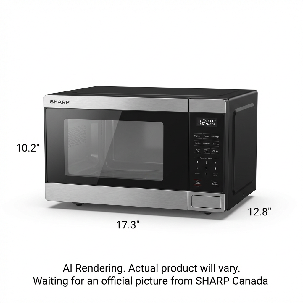 SMC0762KSC SHARP Canada Sharp SMC0762KSC 0.7 cu. ft. Counter