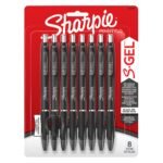 2105284 Sharpie SHARPIE GEL 0.7MM 8CT BLACK