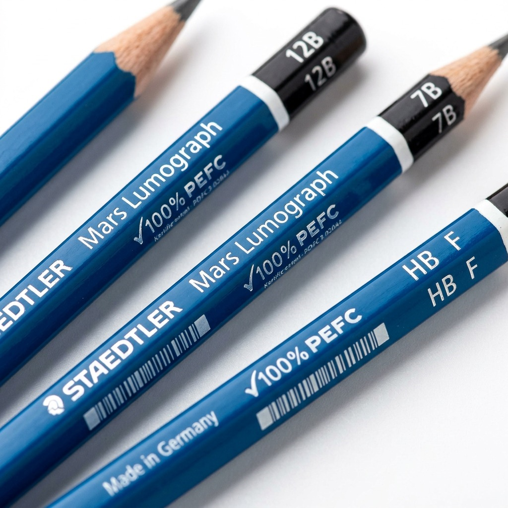 100-G24 STAEDTLER Pencil Mars Lumograph x24 100% PEFC