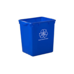 9301 Globe Commercial Products 22 Gallon Curbside Recycling
