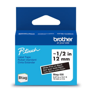 Btag335 Brother Brother Genuine BTAG335 Non-Laminated Tape f