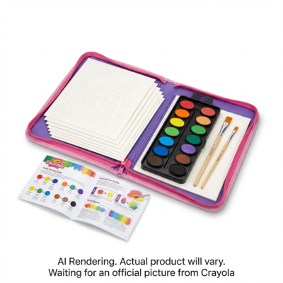 04-2955 Crayola Canada Creations Colour Theory Watercolour S
