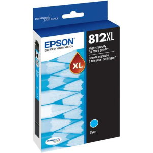 T812XL220-S Epson EPSON T812 High Capacity Cyan Ink Cartridg