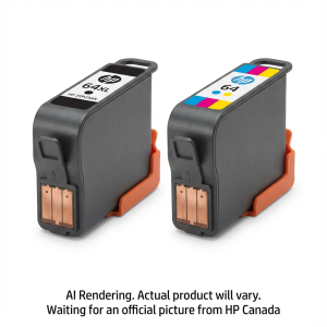 3YP23AN HP Canada HP 64 Clr/64 XL Blk