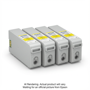 T80040V Epson UltraChrome Pro Yellow Multi-Pack (4) Ink Cart
