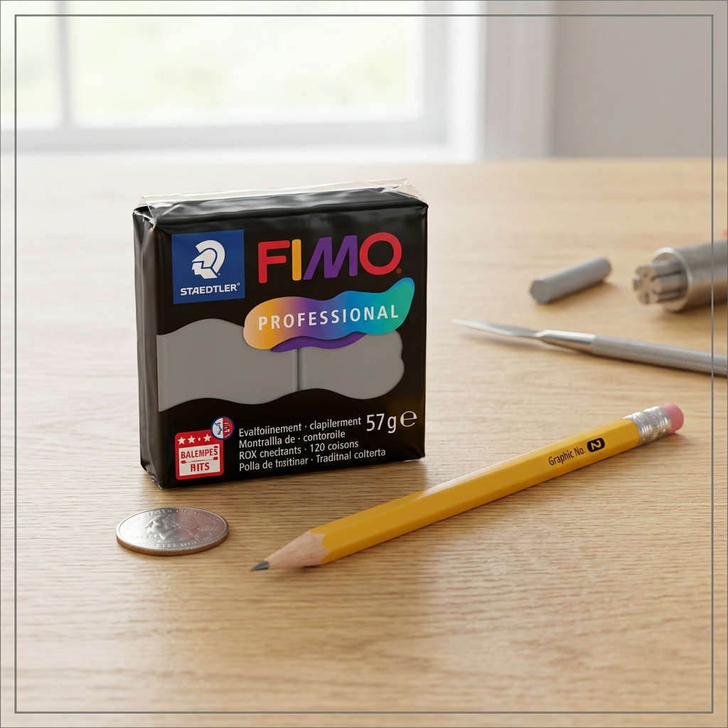 8040-80 STAEDTLER Mod. Clay Fimo Prof 57G Dolphin Gre