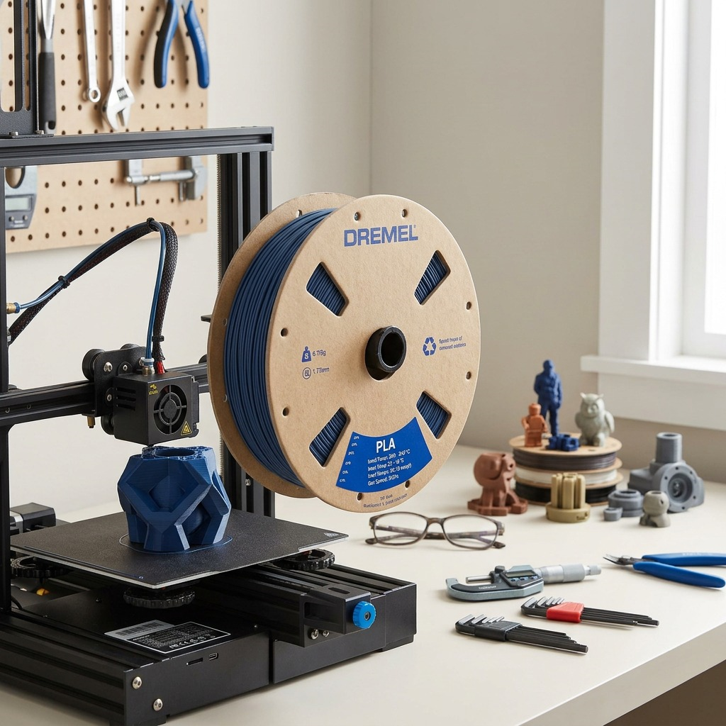 PLA-NAV-01 3PI Tech Solutions, Inc 3D PLA Filament Spool, 1.