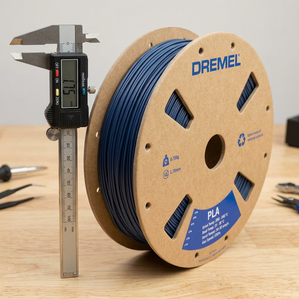 PLA-NAV-01 3PI Tech Solutions, Inc 3D PLA Filament Spool, 1.