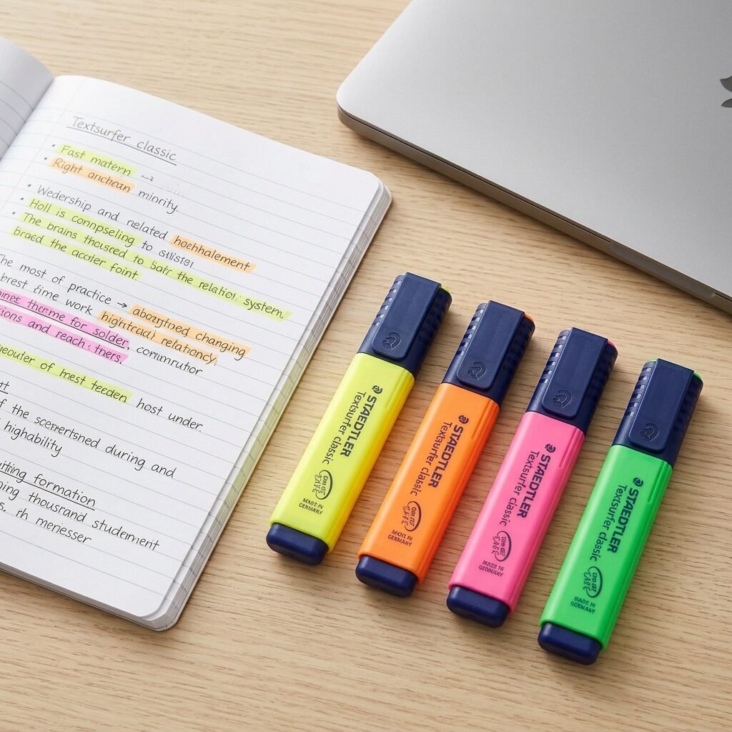 364-SC4 STAEDTLER-Mars Limited HIGHLIGHTER TEXTSURFER ASS.