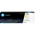 W2182A HP Canada HP 218A Yellow Original LaserJet Toner Cart