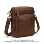 1410-06-BROWN Mancini Leather Goods Mancini Brand