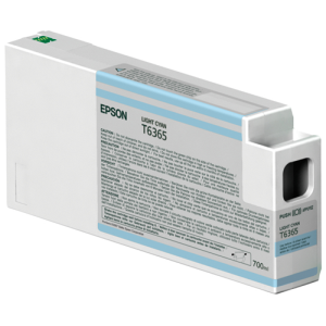 T636500 Epson Ultrachrome Hdr Light Cyan INK, 700ML, Stylus