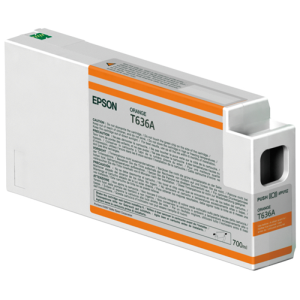 T636A00 Epson Ultrachrome Hdr Orange INK, 700ML, Stylus Pro