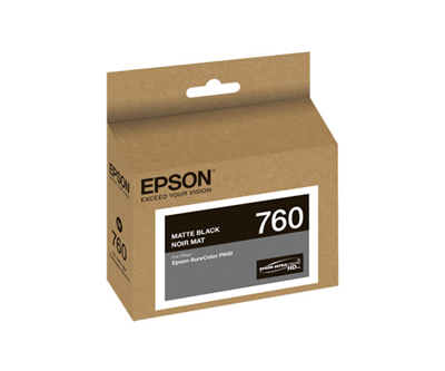 T760820 Epson Ultrachrome Hd Matte Black Ink 26ML, Surecolor