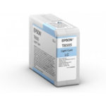 T850500 Epson Ultrachrome Hd Light Cyan Ink 80ML/SURECOLOR P