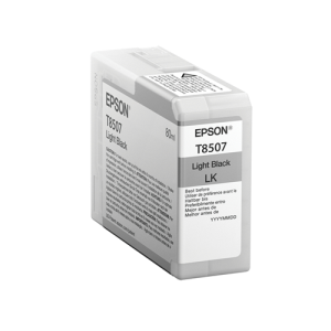 T850700 Epson Ultrachrome Hd Light Black Ink 80ML/SURECOLOR