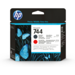 F9J88A Hp #744 Matte Black And Chromatic Red Printhead