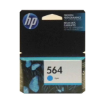CB318WN#140 Hp #564 Cyan Ink Cartridge Sensormatic