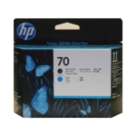 C9404A Hp #70 Matte Black And Cyan Printhead