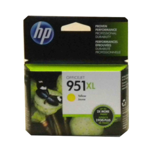 CN048AN#140 Hp #951XL Yellow Officejet Ink Cartridge