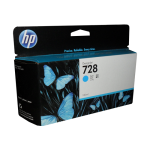 F9J67A Hp #728 130ML Cyan Ink Crtg