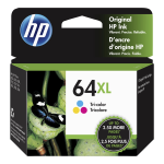N9J91AN#140 Hp #64XL Tricolor Ink For Envy Photo 6255/7155/