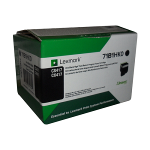 71B1HK0 Lexmark CS/X417/517 Black Hy Return Program Toner 6K