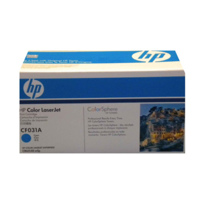 CF031A Hp #646A Cyan Toner For Clj CM4540 Mfp
