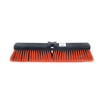 5055R Globe Commercial Products 18" Plastic Block Pushbroom