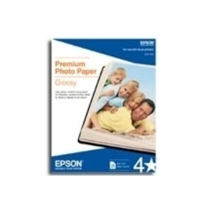 S041289 Premium Photo Paper GLOSSY, Sb Size (13"X19") (20 Sh