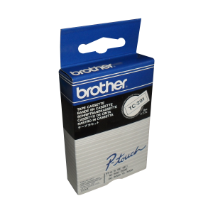 TC291 Brother TC291 Ptouch Tape 9MM Black On White