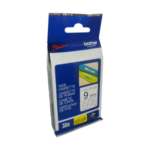 TZe121 (TZ121) PTOUCH TAPE 9MM BLACK ON CLEAR