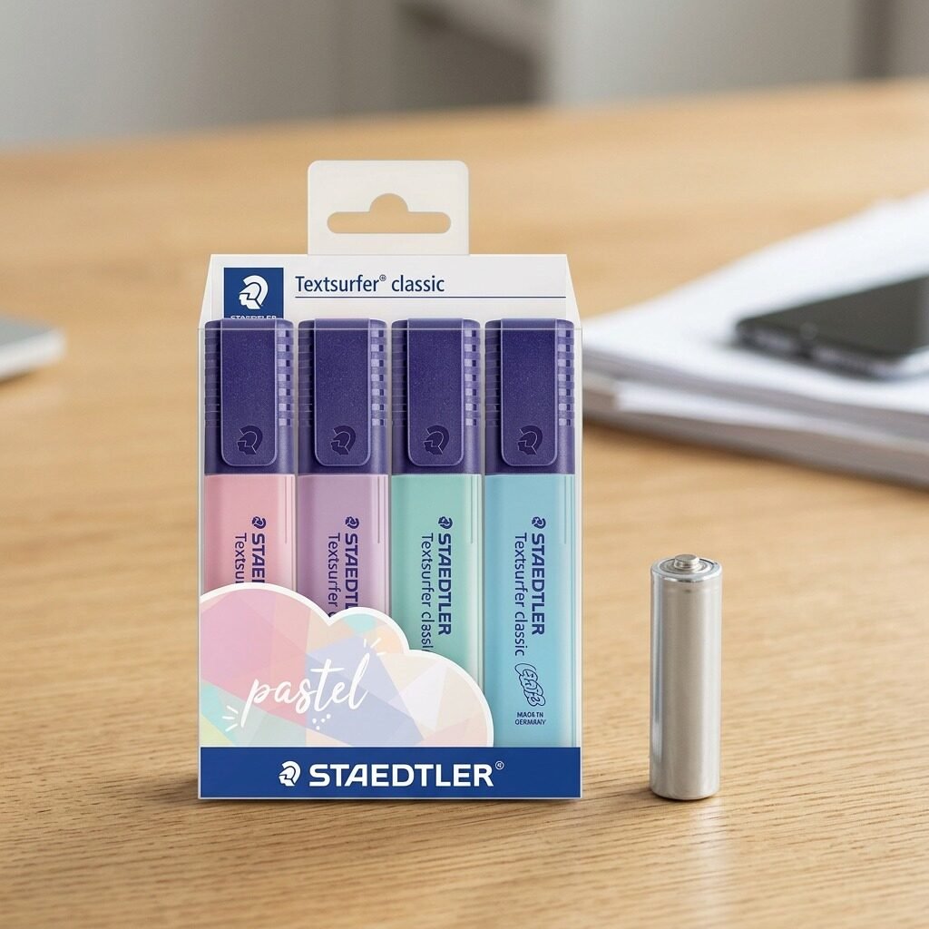 364-CWP4PA STAEDTLER Highlighter Textsurf.pa.4pcs.wallet