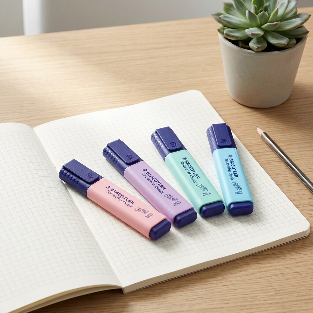 364-CWP4PA STAEDTLER Highlighter Textsurf.pa.4pcs.wallet